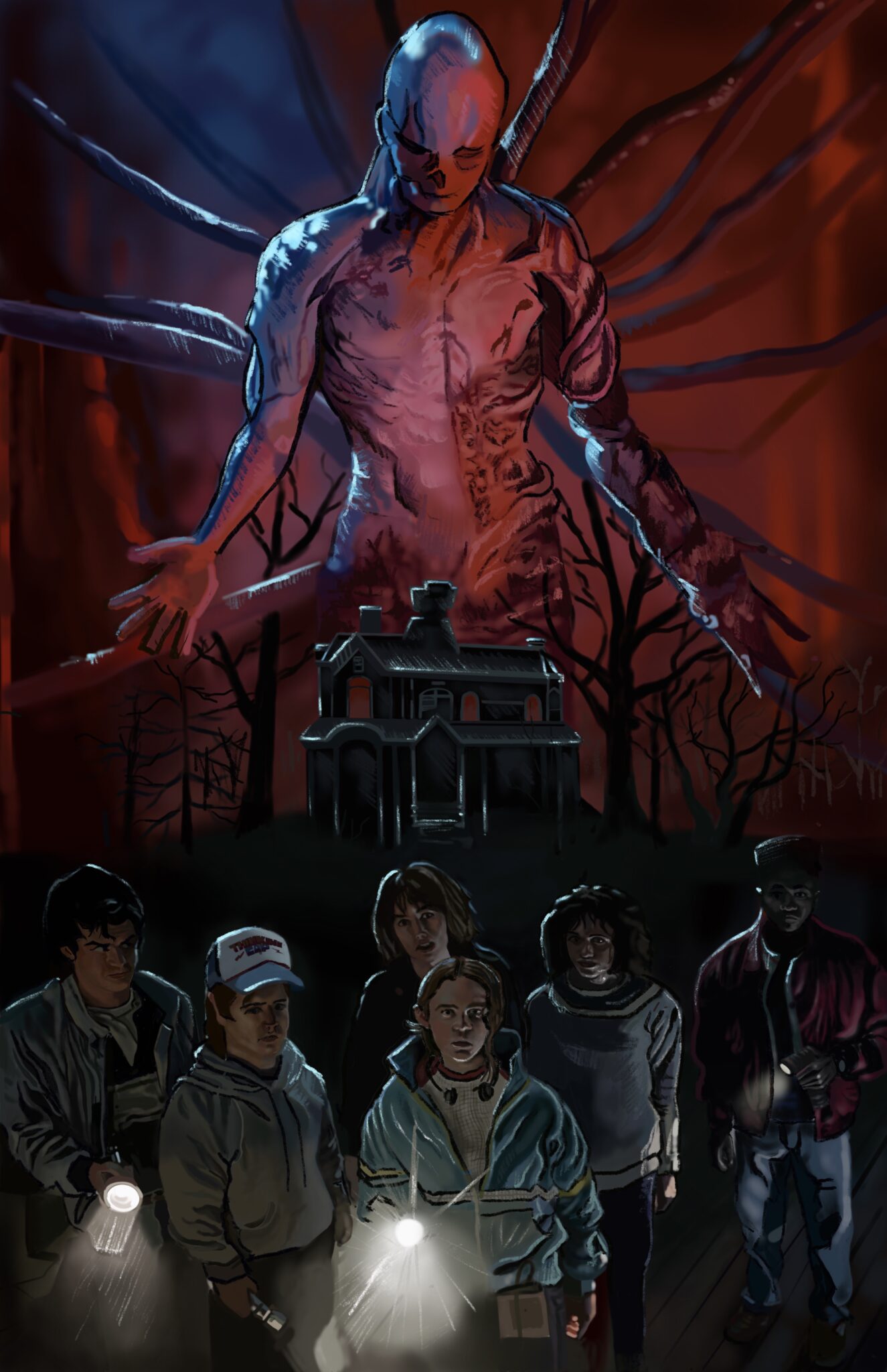 Stranger Things - James Greenlee Art